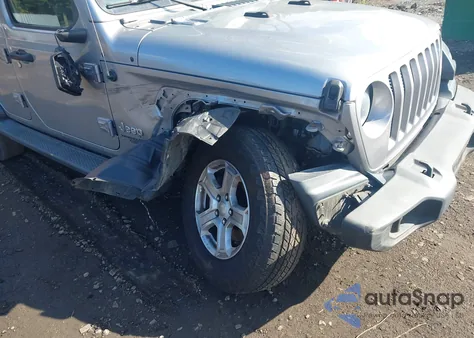 2018 Jeep Wrangler Unlimited Sport S 4X4 from USA, damaged, VIN 1C4HJXDNXJW246714